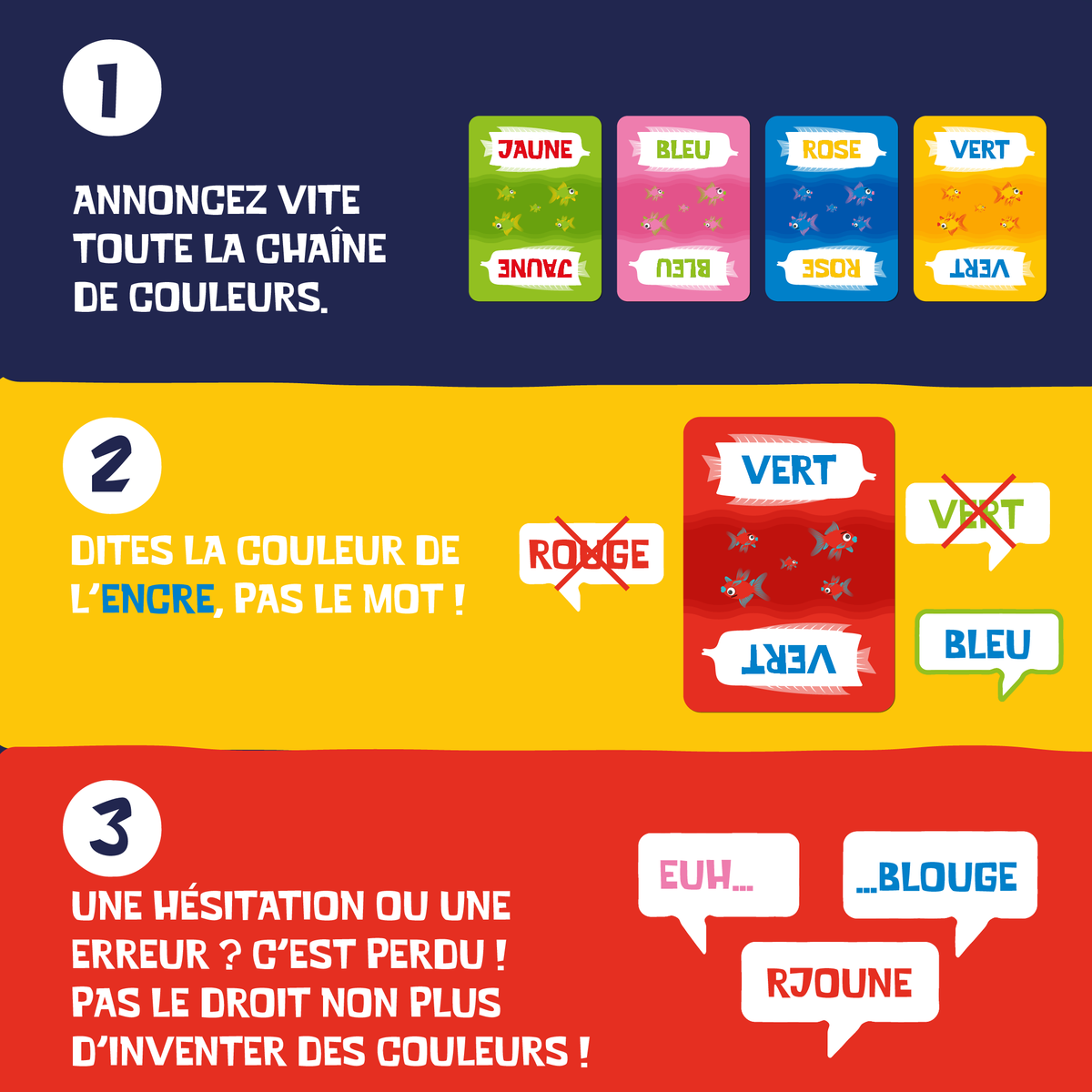 POISSON ROUGE - JEU D'ANNONCE ET DE CONCENTRATION