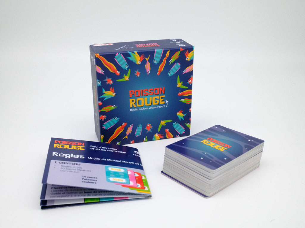 POISSON ROUGE - JEU D'ANNONCE ET DE CONCENTRATION