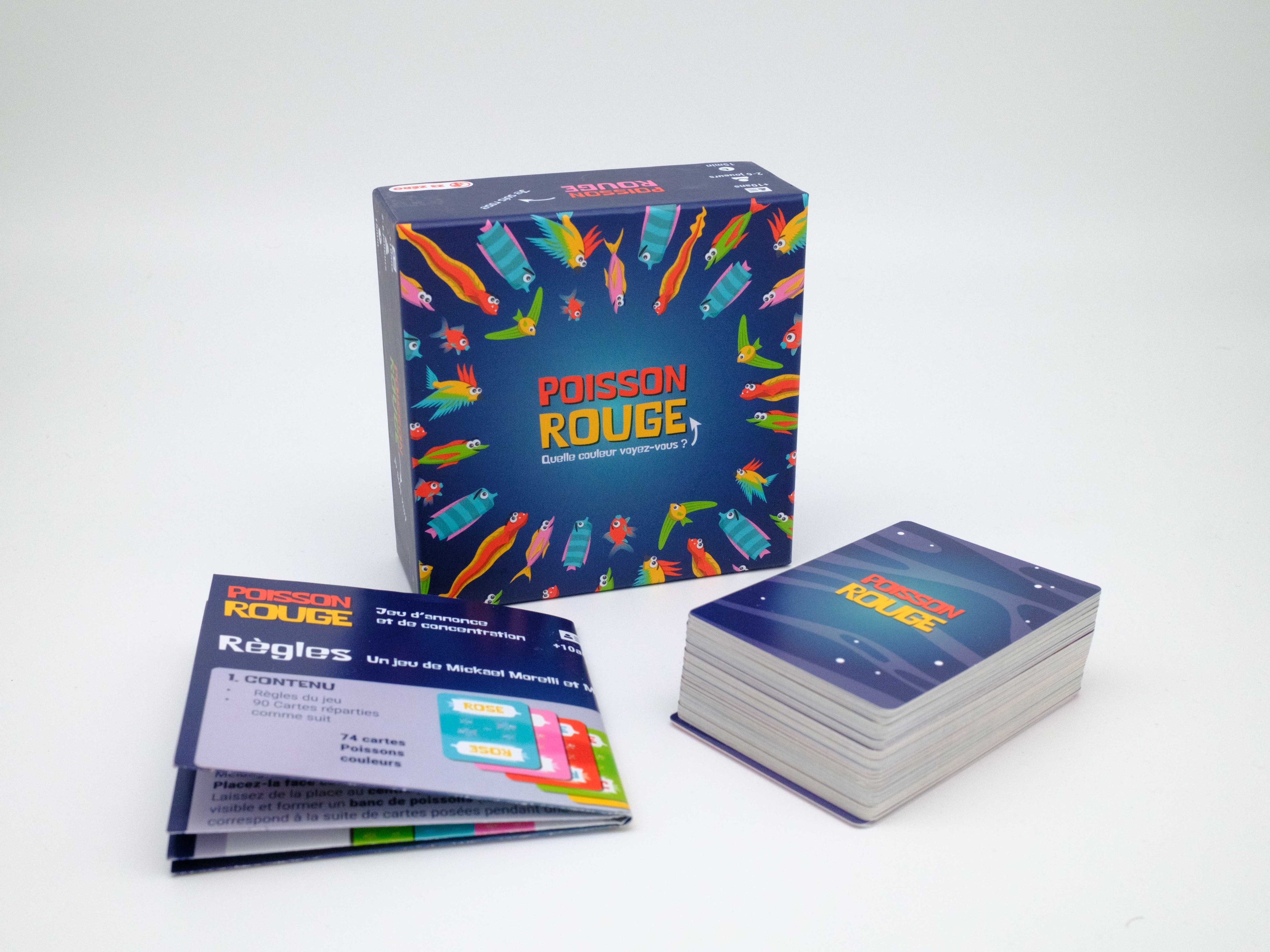 POISSON ROUGE - JEU D'ANNONCE ET DE CONCENTRATION